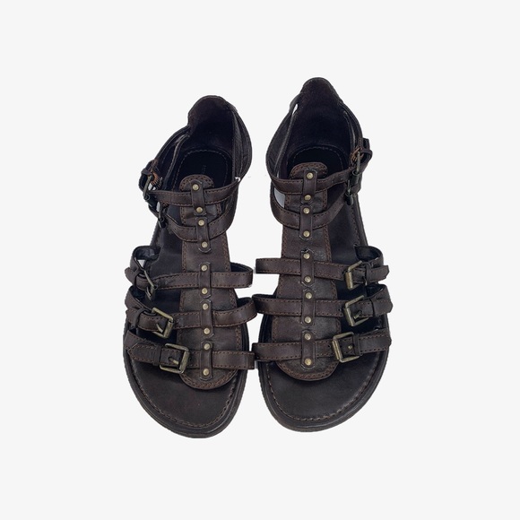 Montego Bay Faux Leather Gladiator Sandals - Picture 4 of 8